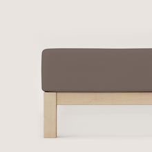 Ielādējiet video galerijas pārlūkā, Palags ar gumiju Bio - kokvilna Sand deep | Casual schlafgut