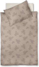 Ielādējiet video galerijas pārlūkā, Flaneļa gultas veļa Jacquard Sand | Lech Fleuresse