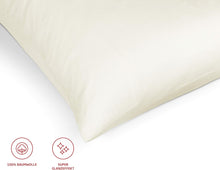 Ielādējiet video galerijas pārlūkā, Mako - Satīna gultas veļa White | Fleuresse