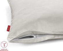 Ielādējiet video galerijas pārlūkā, Mako - Satīna gultas veļa White | Fleuresse