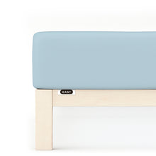 Ielādējiet video galerijas pārlūkā, Palags ar gumiju Blue light | EASY Jersey schlafgut
