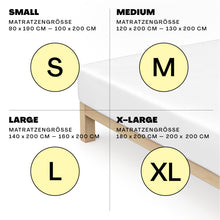 Ielādējiet video galerijas pārlūkā, Palags ar gumiju Bio - kokvilna Sand deep | Casual schlafgut