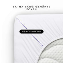 Ielādējiet video galerijas pārlūkā, Frotē palags ar gumiju Purple mid | Frottex schlafgut