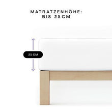 Ielādējiet video galerijas pārlūkā, Frotē palags ar gumiju Blue light | Frottex schlafgut