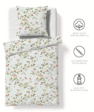Ielādējiet video galerijas pārlūkā, Mako - Satīna gultas veļa Spring time | Bed Art Fleuresse