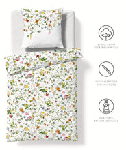 Ielādējiet video galerijas pārlūkā, Mako - Satīna gultas veļa Summer time | Bed Art Fleuresse