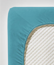 Ielādējiet video galerijas pārlūkā, Palags ar gumiju Petrol | Jenny Fleuresse