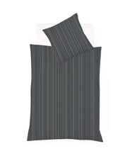 Ielādējiet video galerijas pārlūkā, Mako - Satīna gultas veļa Indigo| Modern Life Fleuresse