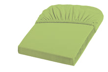 Ielādējiet video galerijas pārlūkā, Palags ar gumiju Apple green | Jenny Fleuresse