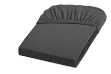 Ielādējiet video galerijas pārlūkā, Palags ar gumiju Anthracite | Jenny Fleuresse