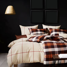 Ielādējiet video galerijas pārlūkā, Flaneļa gultas veļa Lech Braun | Fleuresse