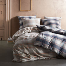 Ielādējiet video galerijas pārlūkā, Flaneļa gultas veļa Darkblue | Lech Fleuresse