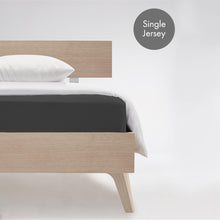 Ielādējiet video galerijas pārlūkā, Palags ar gumiju Anthracite | Jenny Fleuresse