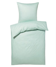 Ielādējiet video galerijas pārlūkā, Mako – Damasta gultas veļa Matcha | Jade Fleuresse