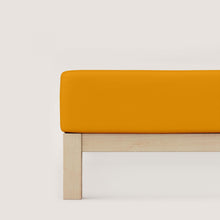 Ielādējiet video galerijas pārlūkā, Palags ar gumiju Yellow deep | Elastic 30 cm schlafgut