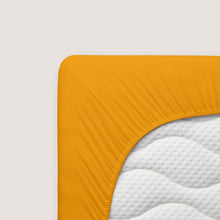 Ielādējiet video galerijas pārlūkā, Palags ar gumiju Yellow deep | Elastic 30 cm schlafgut