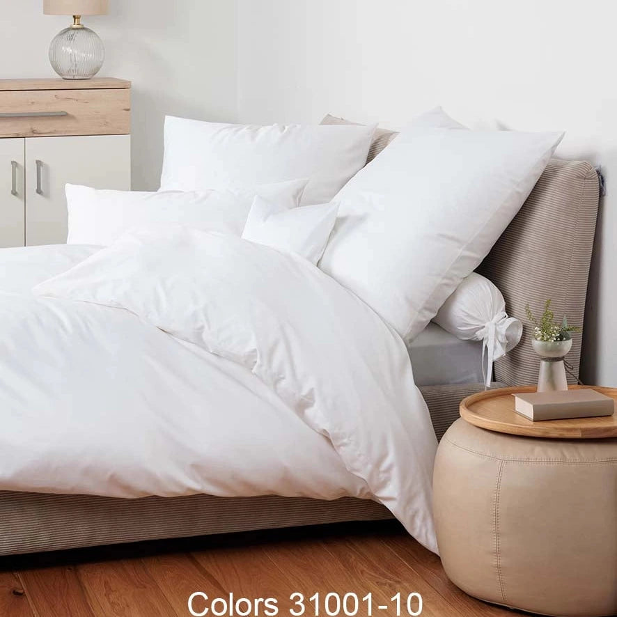 Mako - Satīna gultas veļa White | Exclusive JANINE