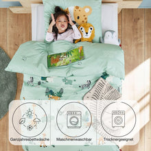 Ielādējiet video galerijas pārlūkā, Gultas veļa bērniem Satīns Safari | s.Oliver 
