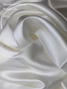 Zīda spilvendrāna White 40 x 80cm | Mulberry Larlary