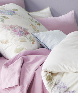 Mako - Satīna gultas veļa Lilac | Bed Art FLEURESSE