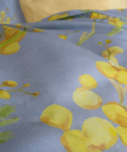 Mako - Satīna gultas veļa Modern garden | Bed Art Fleuresse