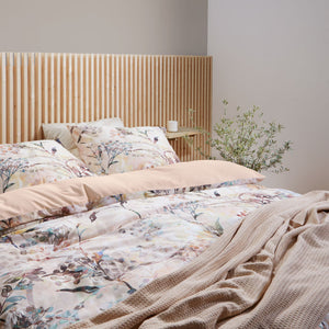 Mako - Satīna gultas veļa Creme | Bed Art Fleuresse