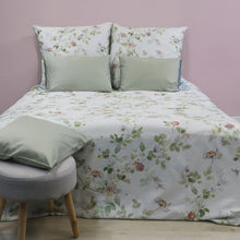 Ielādējiet video galerijas pārlūkā, Mako - Satīna gultas veļa Spring time | Bed Art Fleuresse 
