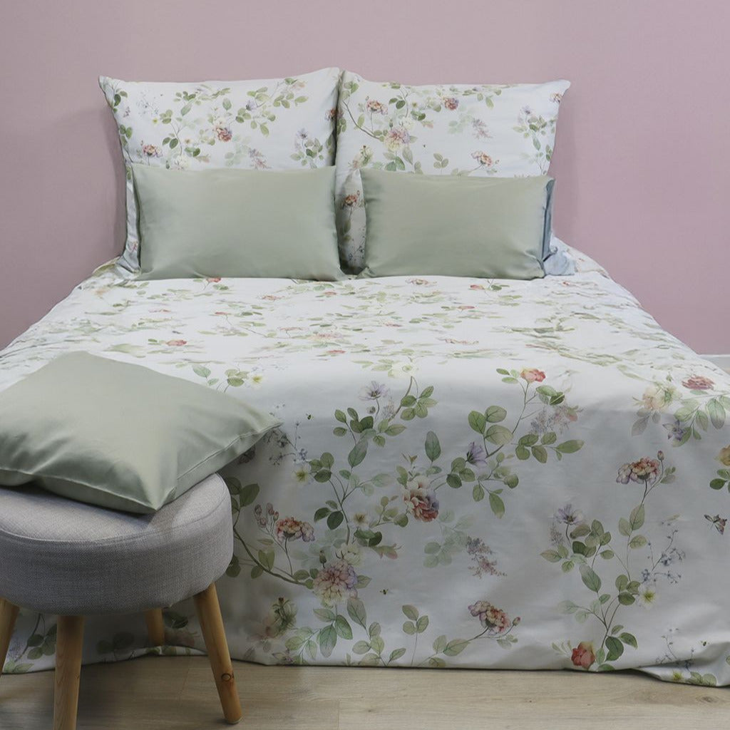 Mako - Satīna gultas veļa Spring time | Bed Art Fleuresse