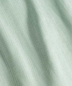 Mako – Damasta gultas veļa Matcha | Jade Fleuresse