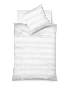 Mako – Damasta gultas veļa White | Jade Fleuresse