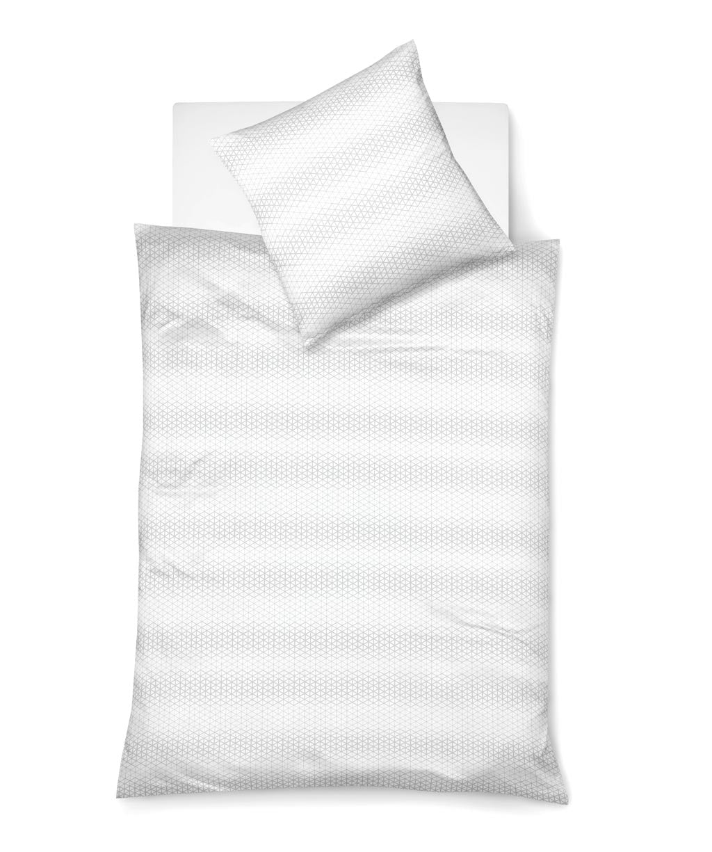 Mako – Damasta gultas veļa White | Jade Fleuresse