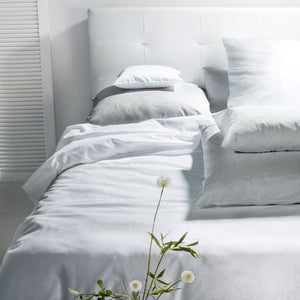 Mako – Damasta gultas veļa | Exclusive Light Grey Fleuresse