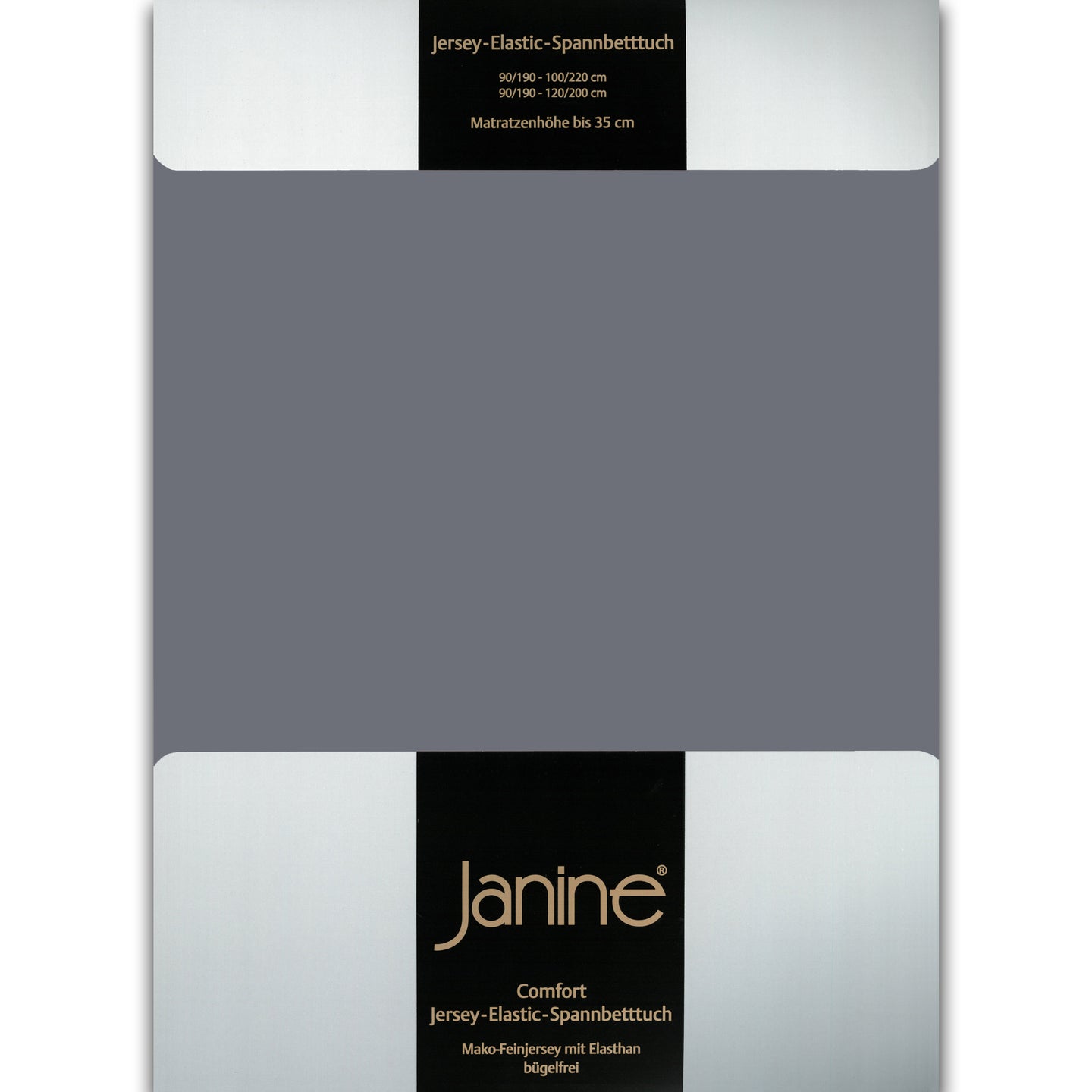 Palags ar gumiju Opal gray | Comfort Elastic JANINE