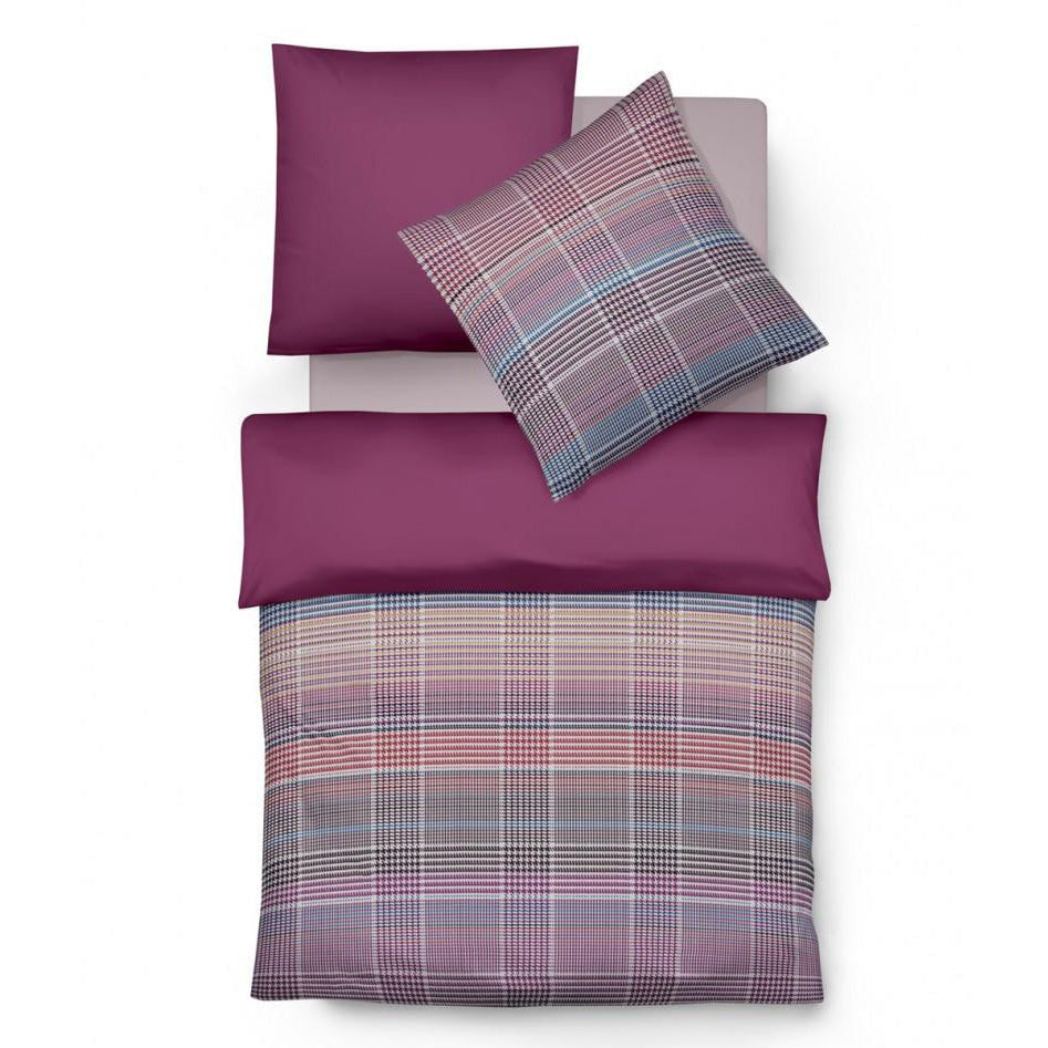 Mako - Satīna gultas veļa Purple | Bed Art Fleuresse