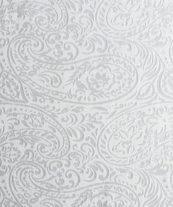 Mako – Damasta gultas veļa | Exclusive White FLEURESSE